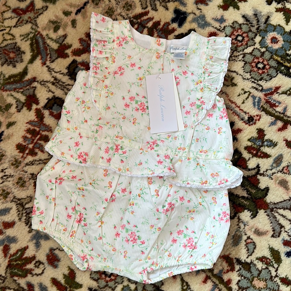 NWT Ralph Lauren 2-Piece - 3mos